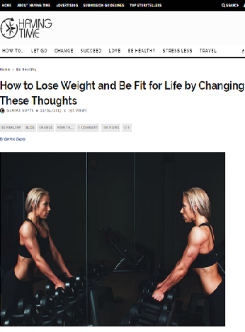 How to Lose Weight and Be Fit for Life by Changing These Thoughts